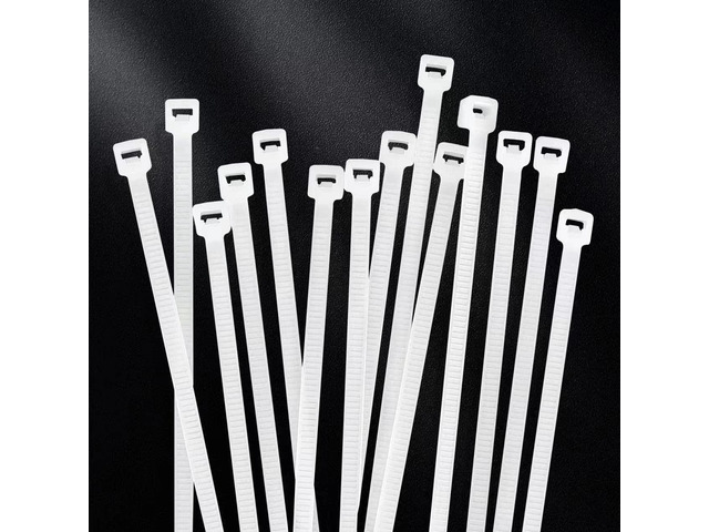 250 Pack Zip Ties 16 inch Clear Cable Tie Wraps 50 lbs Tensile Strength self-locking fastener Heavy Duty Wire Ties for Organization and Management...