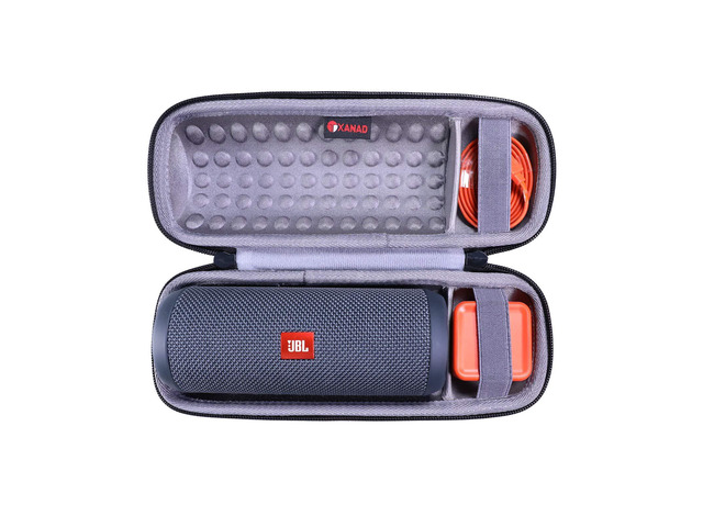 Case for JBL Flip 4/3 or Flip Essential 2/1 or JBL Grip or Sonos Roam 2/1 Waterproof Portable Speaker, Gray