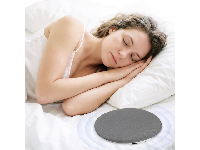 Pillow Speaker for Sleeping, Ultra-Thin Portable Bluetooth 6.0 Gray Sleep Speaker Under Pillow, Timer, Private Sound Ear Friendly Speaker for...
