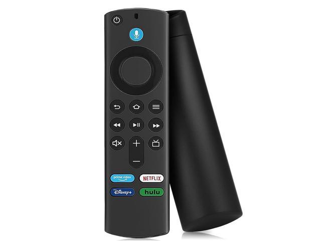 Replacement Voice Remote (3rd Gen) Fit for All Fire-Series Smart TVs Cube/4K Max/4K/Stick/Stick Lite, Smart TV, Compatible Hisense, TCL,...