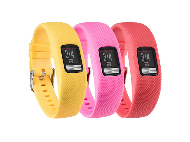 Vivofit 4 Bands Compatible with Garmin Vivofit 4 Watch Band Strap Bracelet Wristband for Men Women Replacement Accessory- Vivofit 4 Silicone...