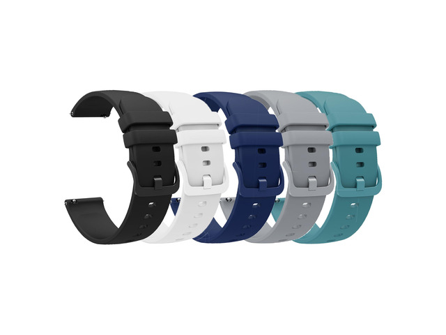 Compatible for Withings Smartwatch Bands, 18mm, 20mm Quick Release New Soft Silicone Sport Replacement Straps for Women, Man, Wristband Accessories