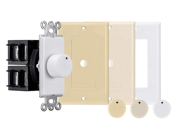 300W Rotary Impedance Matching Speaker Volume Control - with Color Kit