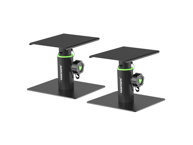 2-Pack Studio Monitor Stand Small 6' Tall Tablet Stand Holders Desktop Speaker Stands, Height Adjustable, For Small Speakers, Projector, HiFi,...