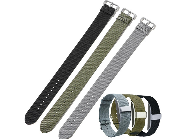 Replacement Straps Compatible with Hume Health Band - Adjustable Soft Woven Nylon & Adjustable Clasp Buckle & Loop Closure for Secure, Strap...