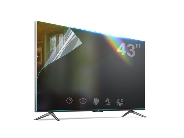 Glare TV Screen Film,Anti Glare Film for TV 43 Inch Blue Light Filter 43 Inch TV Glare Stopper Glare TV Screen Protector Outdoor Reduce Screen...