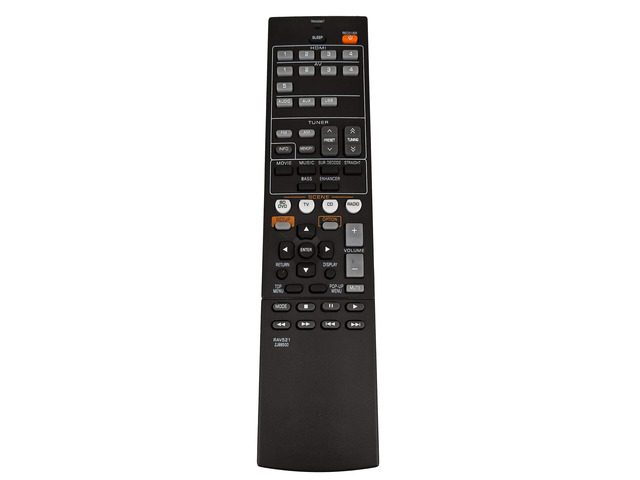 NEW RAV521 ZJ66500 Remote Control for Yamaha Audio/Video Receiver for RX-V377 YHT-4910U HTR-3067 YHT-4910U YHT-4910UBL VD-199