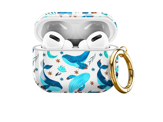 for Cute Airpods Pro 3 Case Clear, Soft TPU Air Pods Pro 3rd Generation Cover Protective Skin Girl Women with Gold Keychain for iPod Pro 3 Gen 2025...