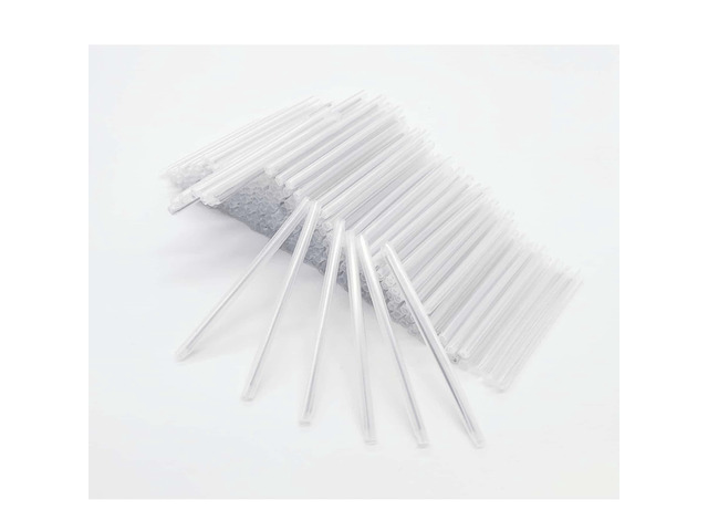1000PCS Fiber Splice Sleeves,2.4mm Diam 60mm Length,Fusion Fiber Optic Cable Heat Shrinks Tubing,with Box,304 Stainless Steel PE Clear Hot Melt...