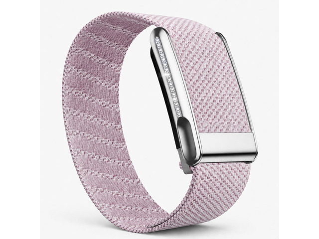 Nylon Replacement Wristband Compatible with WHOOP 5.0, One, Peak & Life, Adjustable Elastic Strap with Cubic Zirconia-Accented Clasp, Not for Gen...