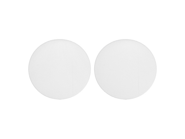 Universal 7 Inch Speaker Grills Cover Without Frame, White Metal Speaker Grills Mesh Subwoofer Mesh Cover Guard Protector for Car Home Audio, Pack...
