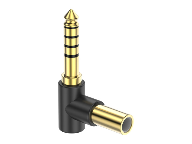 4.4mm to 3.5mm TRS Headphone Audio Adapter, Balanced Male to Stereo Female, HiFi Gold Plated Plug, Converter for Walkman DAP Headphone Amp