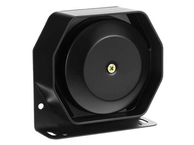 200W Siren Speaker 130dB Ultra Slim Octagon Compact Flat Horn, Heavy Duty Aluminum Housing PA System Speaker, 8 Ohm for Police, Fire & Truck Use1 Pack