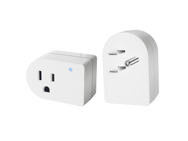Surge Protector Wall Tap Single Outlet Extender 2 Pack, 3 Prong Grounded Plug Power Strip Adapter with Indicator Light, 15A/125V Low Profile &...