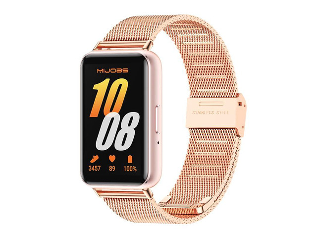 Metal Strap for Samsung Galaxy Fit 3 Stainless Steel Bracelet Replacement Wristband