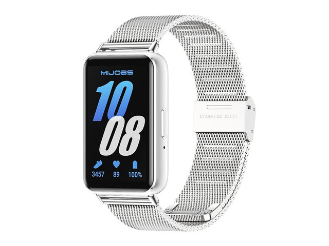 Metal Strap for Samsung Galaxy Fit 3 Stainless Steel Bracelet Replacement Wristband