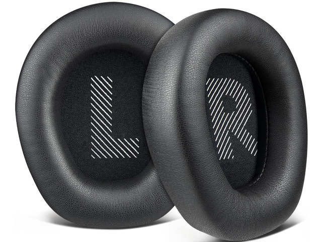 Earpads for JBL Quantum (100/100M2/350) - Black for JBL (Q100/Q100X/Q100P/Q100M2/Q350) Headphones