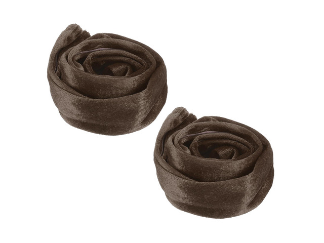 2.6ft Chandelier Chain Cord Cover, 2 Pcs Velvet Cloth Fabric Chain Sleeve Decorative Cord Covers for Chandelier Wires Swing Cable, Hook and Loop...