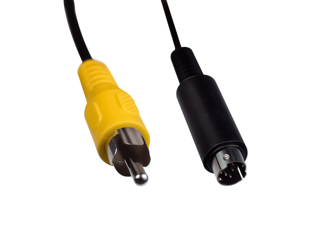 8-Pin Mini DIN to RCA Male Connector,1.5m/5FT,Full Braid,Plug & Play Fit for YAESU FT-710 FT710 FT-100 FT-857 FT-450,Reserve Sufficient Space to...