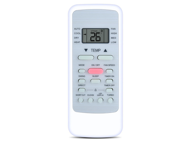 RG51G5(1)/CEU1 RG51G5(1)/EU1Replacement Remote Control Intended for Midea Air Conditioner MAW06R1CWT MAW10R1BWT MAW05M1BWT