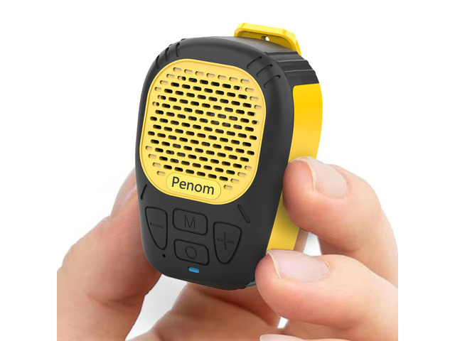 Wearable Bluetooth Speaker,Clip on Wireless Jobsite Water-Resistant Portable Speaker, Built in Mic for Hands-Free/Call, Suitable for Indoor &...
