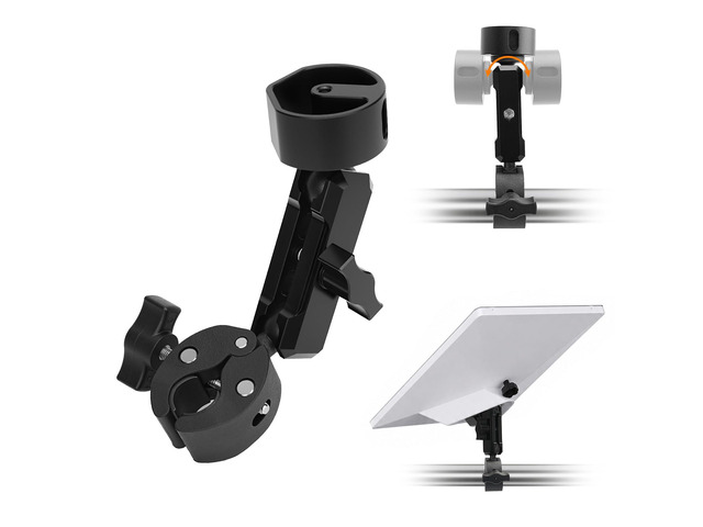 Starlink Mini Clamp Mount 2026/2025/2024 New Upgraded, Aluminum Alloy Arm with Dual Adjustable Ball Head, Upgrade Star Link Mini Pipe Adapter Fits...