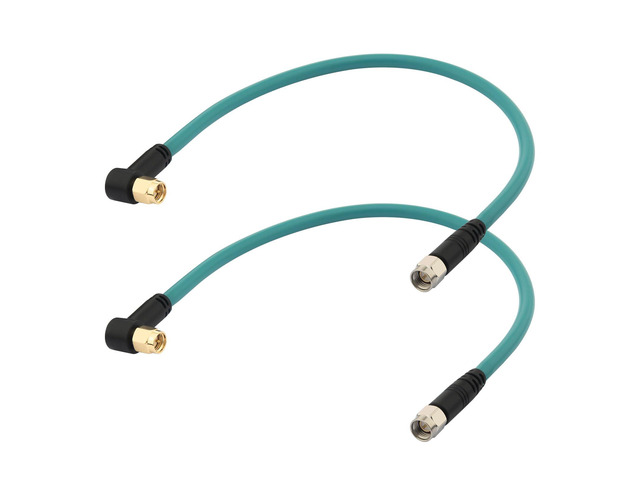 1ft 2-Pack SMA Male to SMA Male RG142 Coaxial Cable Jumper 50 Ohm Double-Shielded & Molded for Durability 12in SMA Cable for VNA, SWR Meter,...