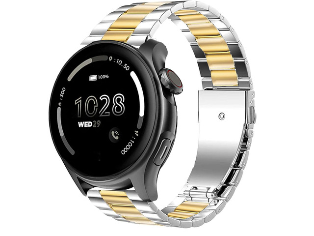 Compatible with Cubitt Viva Pro Smart Watch Band, Quick Release Stainless Steel Metal Replacement Strap Bracelet Compatible for Cubitt Viva Pro,...