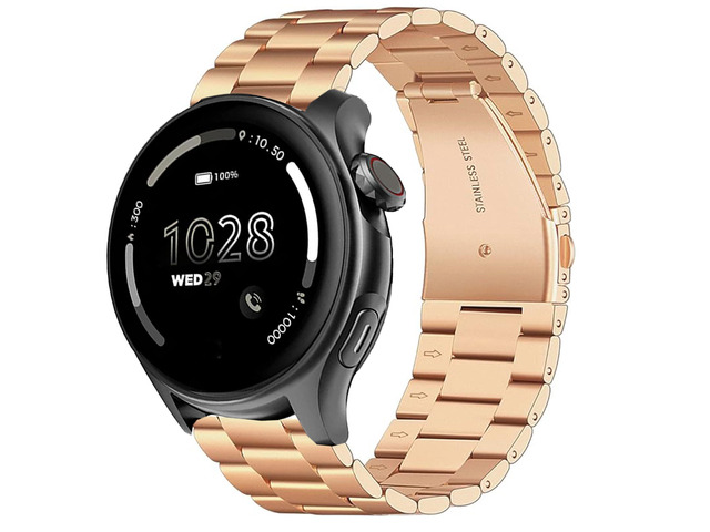 Compatible with Cubitt Viva Pro Smart Watch Band, Quick Release Stainless Steel Metal Replacement Strap Bracelet Compatible for Cubitt Viva Pro,...