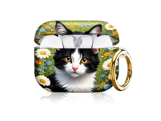 Compatible with AirPod Pro 3 Case 2025,Shockproof Hard Protective Case,Wireless Charging Compatible, Trendy Elegant Design Cover for Women...