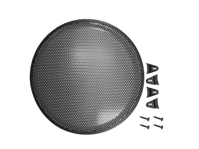 15' Speaker Grill Cover, Subwoofer Grill Cover, Metal Frame with Metal Mesh Speaker SubWoofer Waffle Grill Cover Guard Protector for Car Audio...