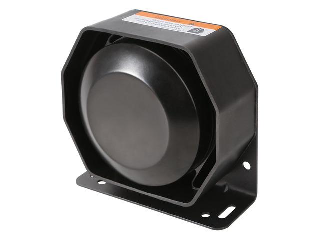 JAMTOM Compact High-Performance PA Siren Horn, 200W/8 ohms Ultra Slim Sirens Speaker for Emergency Vehicles, Construction Vehicles, Engineer...