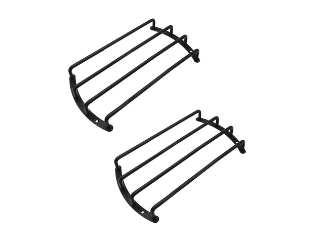 2 PCS Car Speaker Grill Cover, 8 Inch 4 Bar Audio Subwoofer Grill Grille Cover Guard, Universal Metal Bars Speaker Grille Protective Covers for Car...