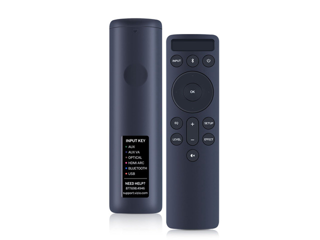 New Replacement for VIZIO Backlit 5.1 Display Sound Bar Remote, Compatible with Vizio D51 D51-H V51-H6 M51A-H6 and Other Soundbar Models