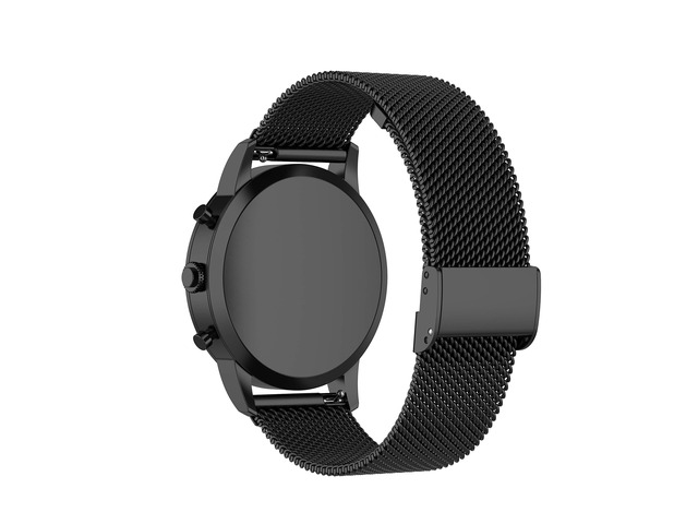 Compatible with ALPHAGEAR Smartwatch Band, Stainless Steel Metal Mesh Bracelet for ALPHAGEAR Bravo II, Bravo XL, Raptor, Commander, Juliet