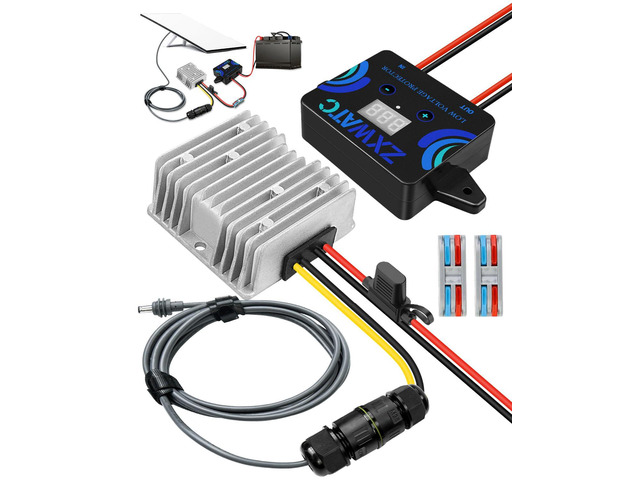 Upgrade Starlink Gen 3 DC Conversion Kit, 12V to 57V 4.5A Power Converter Stable Output, High Efficiency, Low Voltage Protection, Waterproof...