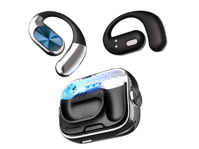 Open Ear Headphones,Bluetooth 6.0 Open Ear Earbuds IPX5 Waterproof Clear Sound Quality,with 360°Rotating Fidget Case,Ergonomic Design,Running...