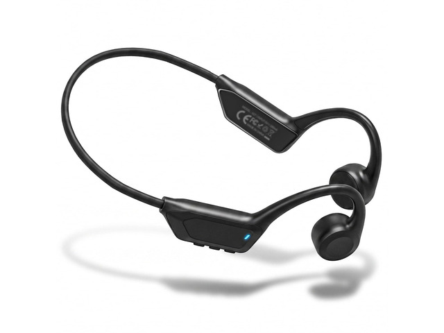 Bone Conduction Headphones with Mic, 2026 Wireless Bluetooth6.0 Open-Ear Sports Headphones, Sweat Resistant, Lightweight and Comfort, 10Hrs...
