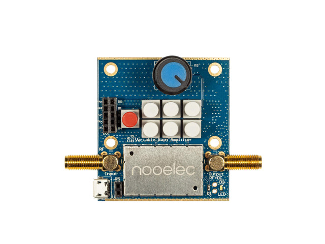 Vega Barebones - Ultra Low-Noise Variable Gain Amplifier (VGA) Module for RF & Software Defined Radio (SDR). Highly Linear & Wideband 30MHz-4000MHz...