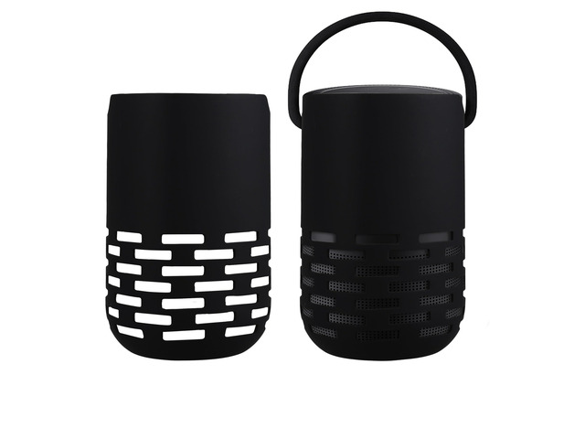 Silicone Case for Bose Portable Home Speaker Case - Protective Cover for Mini Speaker - Sleeve Skin in Black