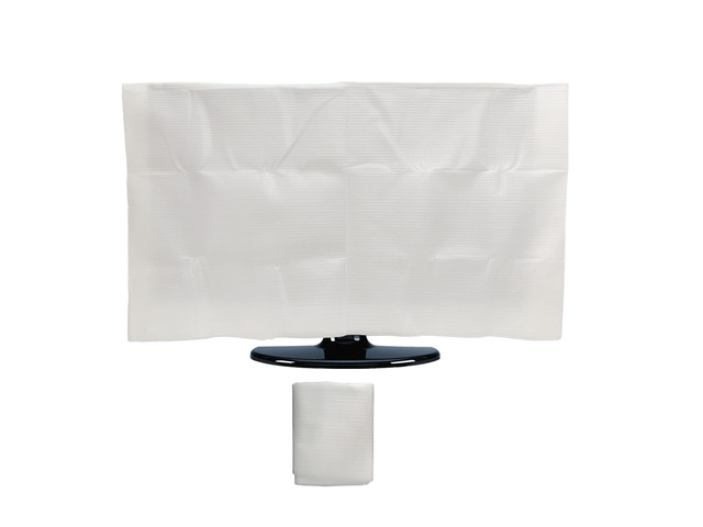 Foam Flat Screen TV Cover Fits Up to 36' H x 65' W Flat Screen TV60-65 Inch Television Foam Cover for TV Protection During House Moving, Storage,...