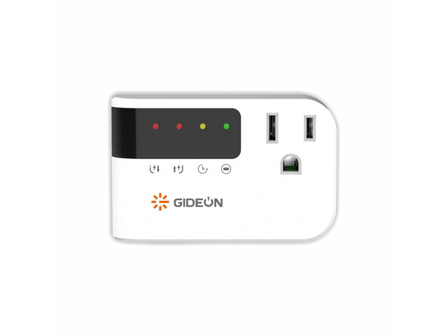 Single Outlet Surge Protector with LED Display, 900J Mini Voltage Protector for Refrigerator, TV, PC & Home Appliances, 120V 15A 1800W, Over &...