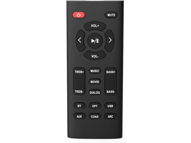 OEM Repalcement Remote Control for BESTISAN MEGACRA BYL Soundbar SG03 SE07 SE07D SE05D SE04 SE04P SE05 SE05P Only