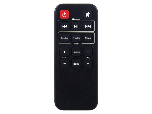 RMT-HSB318 Replacd Remote Control fit for Insignia NS-HSB318 Soundbar Home Theater Speaker