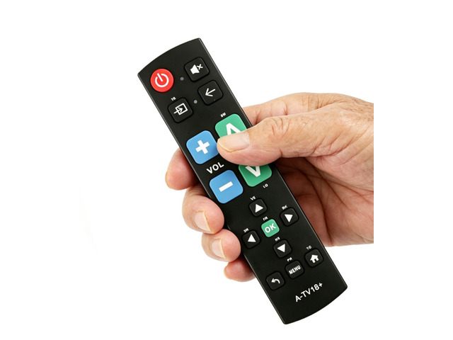 Big Button TV Remote Control, Brand TV Universal, Easy for Elderly Simple Setup, Complete Main Buttons, Clear Layout, Use Friendly For Low Vision...