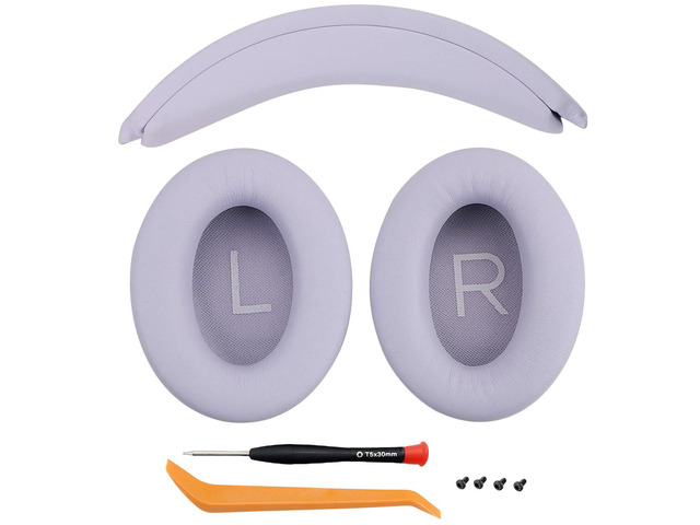 Ear Cushions and Headband Cushion Foam for Bose QuietComfort 45 (QC45) Headphones Accessories Easy to Install 45 (45-Purple)