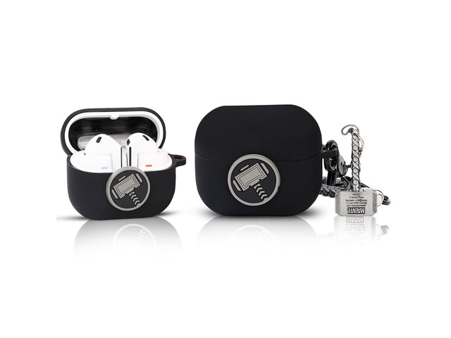 Case for Samsung Galaxy Buds 3 and for Galaxy Buds 3 Pro Earbuds with Doll and Carabiner, Silicone Charging Shockproof Protective Cover with...