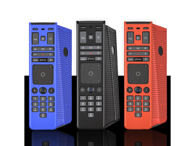 [3 Pcs] Protective Case Skin for Xfinity Remote Control, Silicone Case Skin Sleeve for XFinity Comcast XR15 Voice Remote, Light Weight, Anti Slip,...