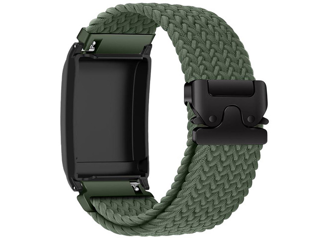 Upgraded Nylon Weaving Strap for Whoop 5.0 & 4.0, Magnetic Clasp with Protective Shell, Breathable Sport Band for Fitness, Running, Sleep