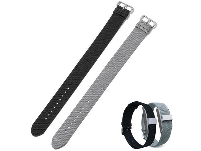 Replacement Straps Compatible with Hume Health Band - Adjustable Soft Woven Nylon & Adjustable Clasp Buckle & Loop Closure for Secure, Strap...